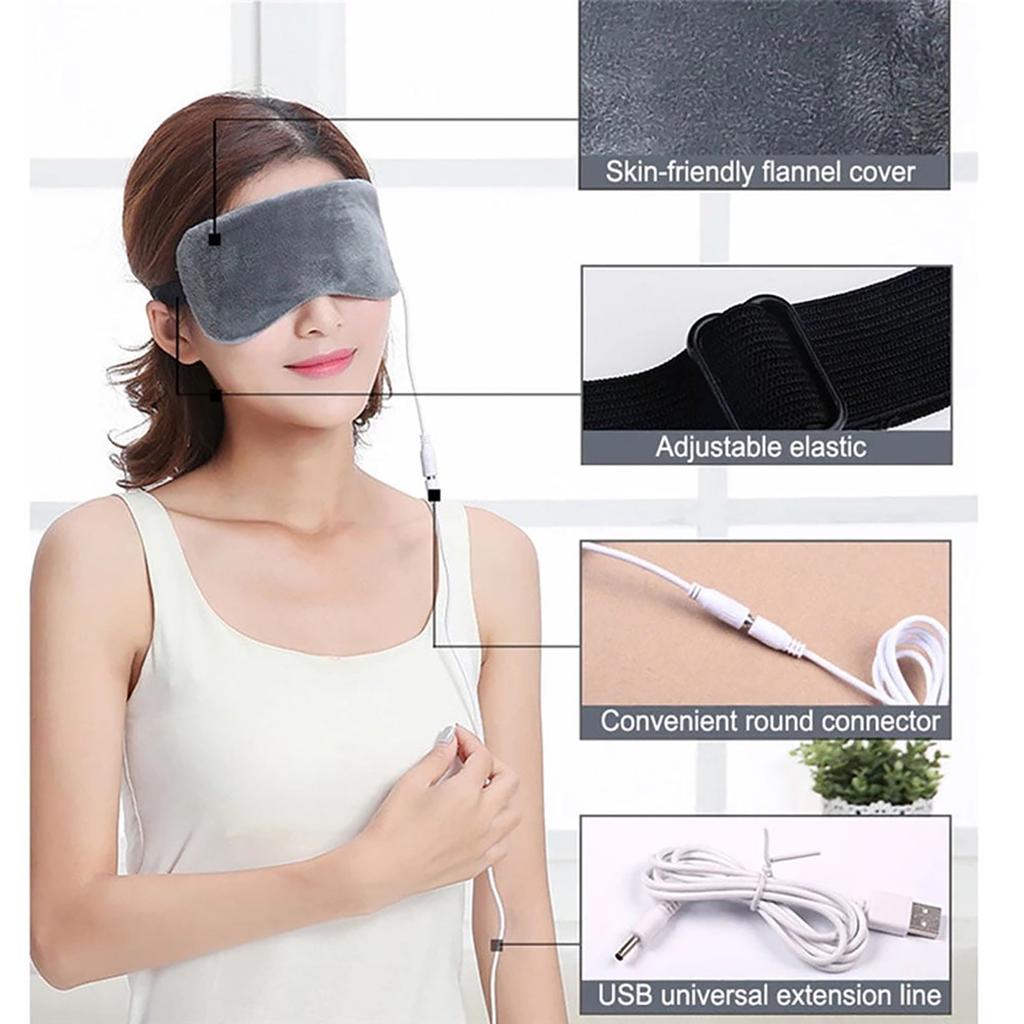 Microwave Heat Eye Mask for Dry Eyes and Stye Relief
