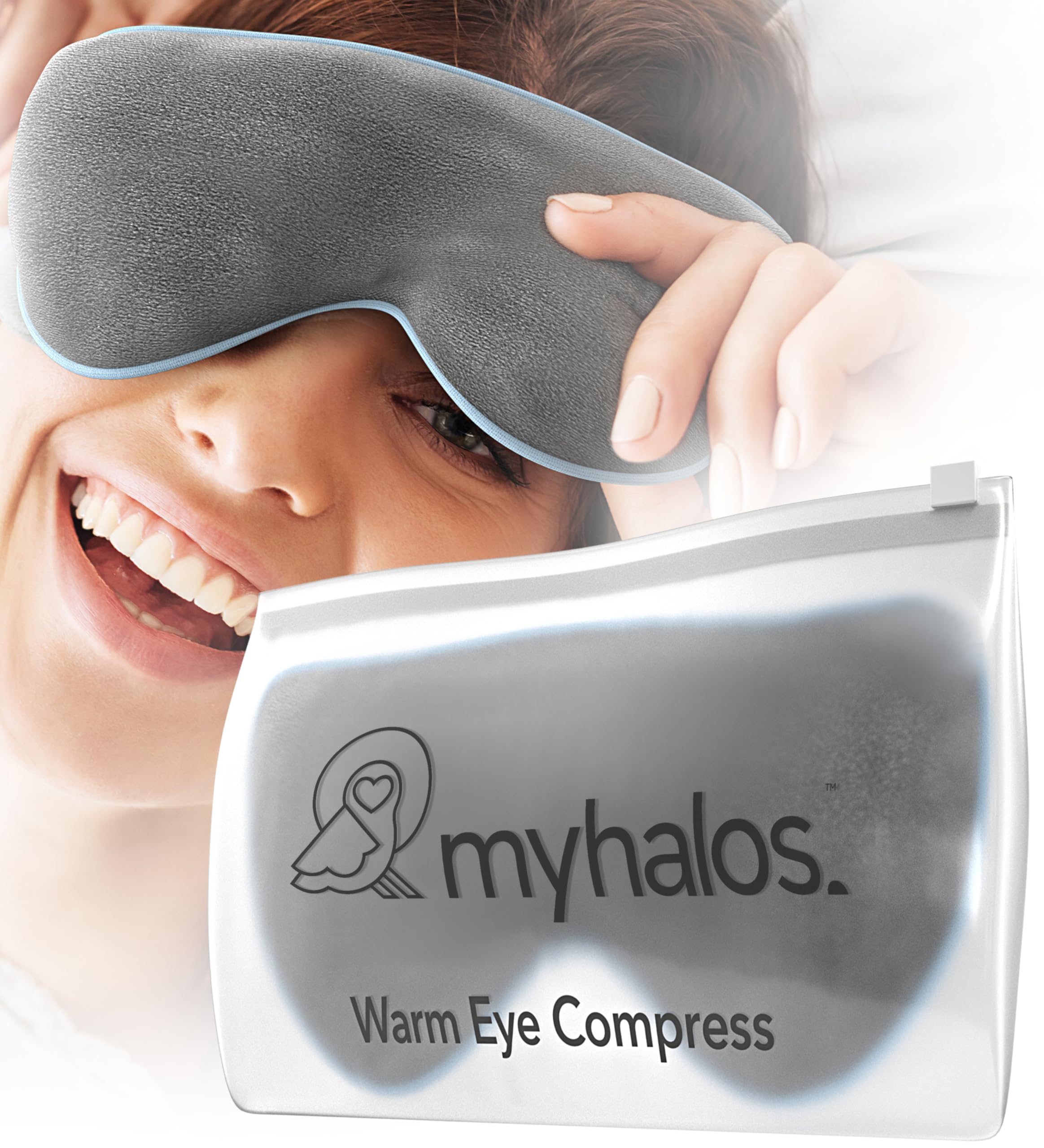 Microwave Heat Eye Mask for Dry Eyes and Stye Relief